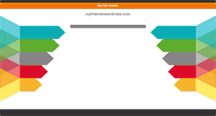 Desktop Screenshot of myfriendswardrobe.com